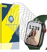 YMHML 8 Pack Screen Protector Compatible for Apple Watch 40mm SE Series 6/5 / 4, [Upgrade Flexibl...