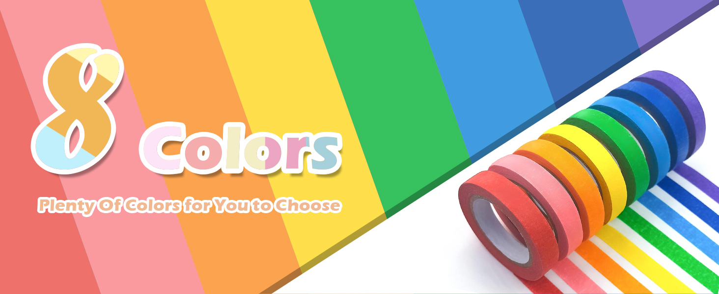 Colored Masking Tape
