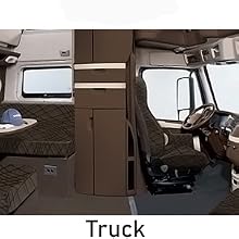 a truck with a driver and a driver.