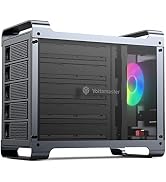 Yottamaster 5 Bay RAID External Hard Drive Enclosure 2.5"&3.5" SATA HDD/SSD Enclosure with 80mm R...