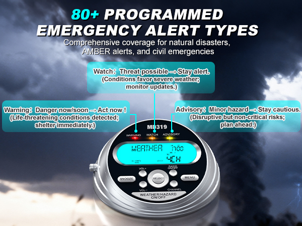noaa weather alert radio for home