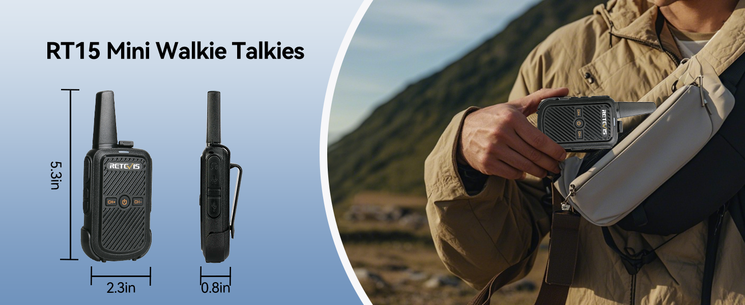 mini walkie talkies