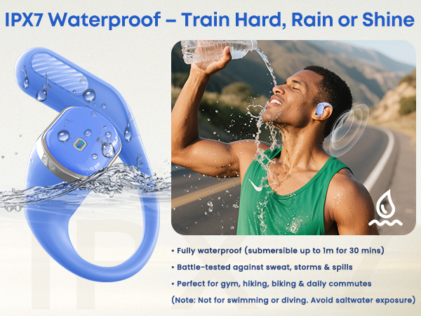 IPX7 Waterproof