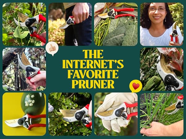 Garden pruning scissors, plant shears for versatile gardening tasks, clippers for gardening
