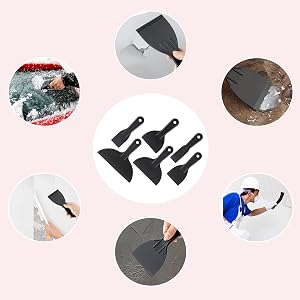 plastic paint scraper