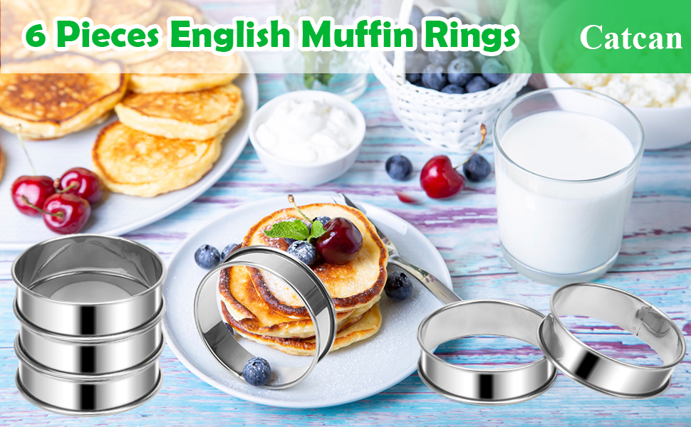 4 Inch English Muffin Ring