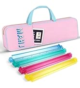 NeoDigix Mahjong Rack Storage Bag with Zipper – 21" Case Fits 4 Racks & Pushers – Portable Mah Jo...