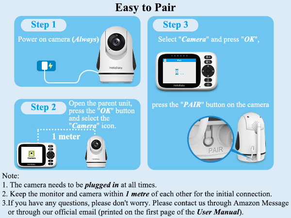 non wifi baby monitor