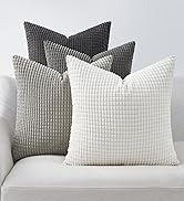 grey pillow covers 18x18