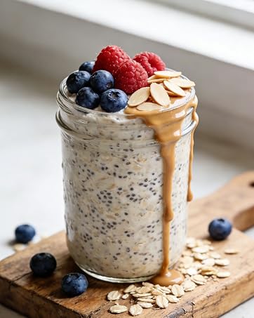 overnight oats jars