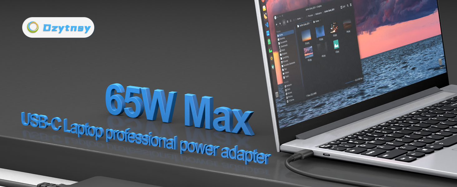 65W USB C Lenovo Charger
