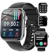 GADIXY Smart Watches for Men Women with Bluetooth Calls,1.83" Fitness Tracker with SpO2/HR/Sleep/...