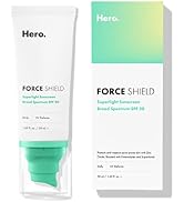 Hero Cosmetics Force Shield Superlight Sunscreen SPF 30 - Everyday Lightweight Sunscreen for Face...