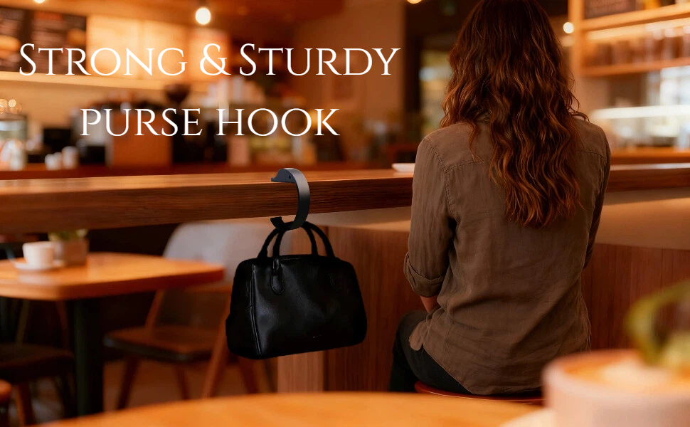 Strong & Sturdy purse hook