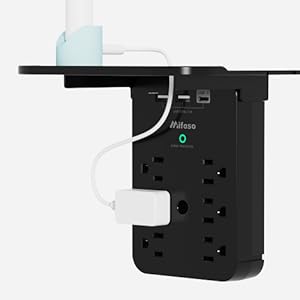 wall usb outlet with shelf