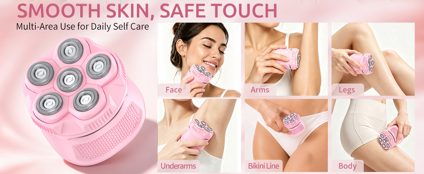 Versatile Body & Facial Hair Removal