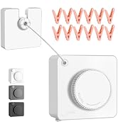 SIWUKEH 15.7Ft Retractable Clothesline Indoor is Also an Anti-sag Retractable Clothesline Outdoor...