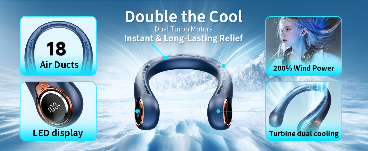 neck fans that blow cold air personal fan fan portable portable neck fan neck fans portable fans