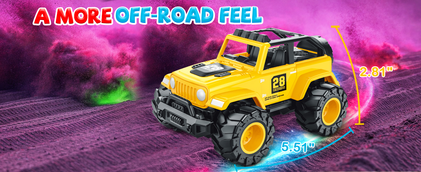A MORE OFF-ROAD FEEL