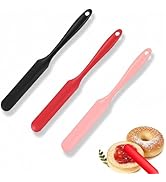Silicone Jar Spatula,Long Handle Sourdough Spatula,Small Silicone Spatulas Bulk for Scraping Jars...