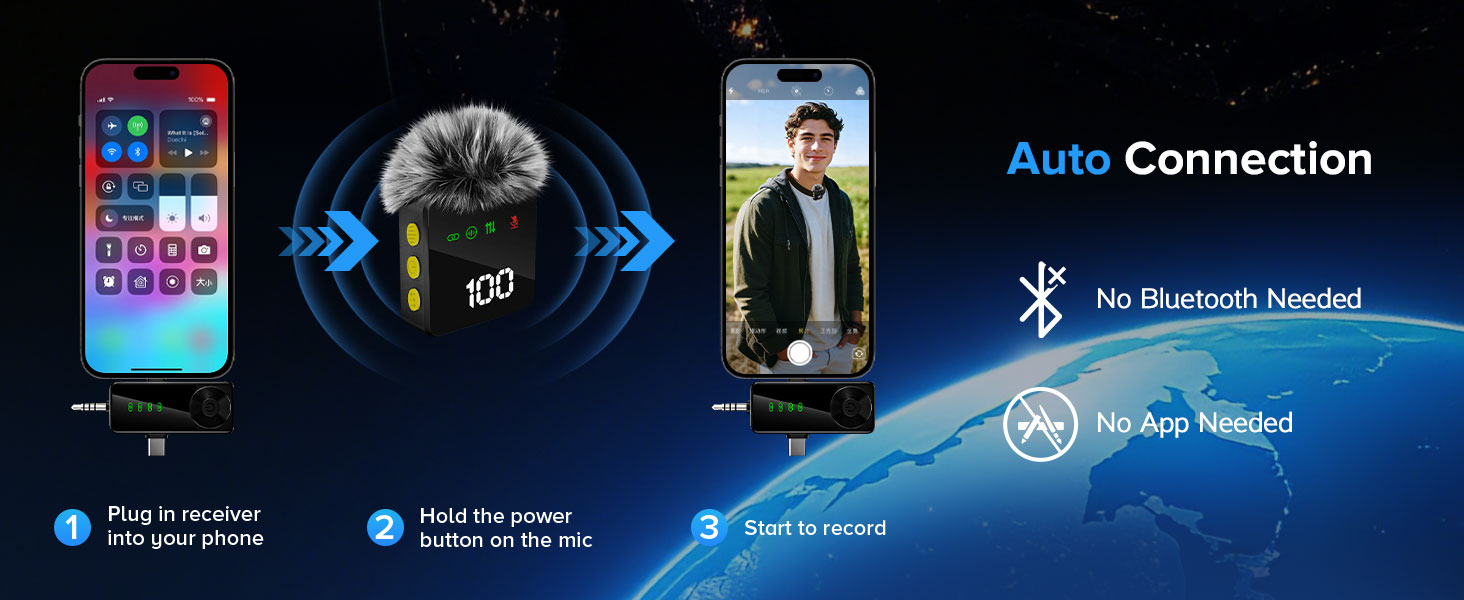 lapel microphone wireless