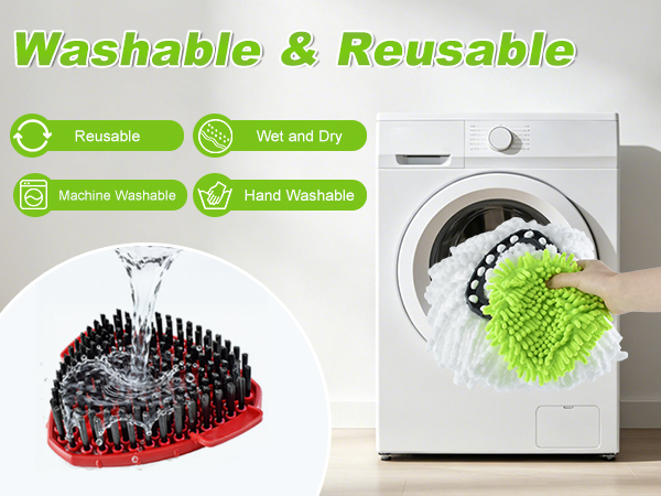 Spin Mop Replace Heads Compatible with O-Cedar EasyWring 1 Tank Spin Mop System