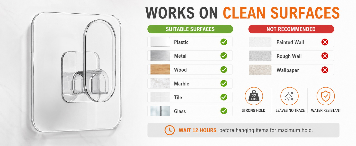 Adhesive Hooks