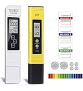 GuDoQi PH Meter, TDS Meter Combo, Pool Water Test Kit, PH Tester Digital, PPM Meter, 0.01 Resolut...