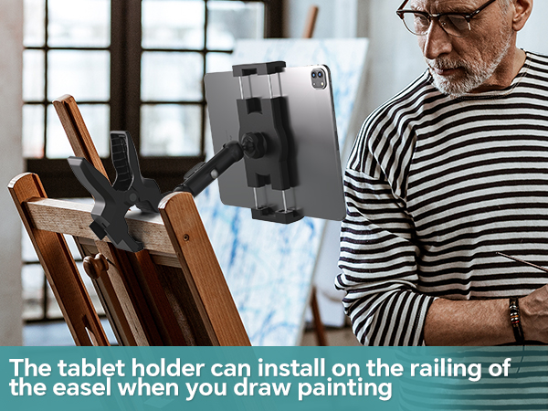Flex Jaw Clamp Tablet Holder