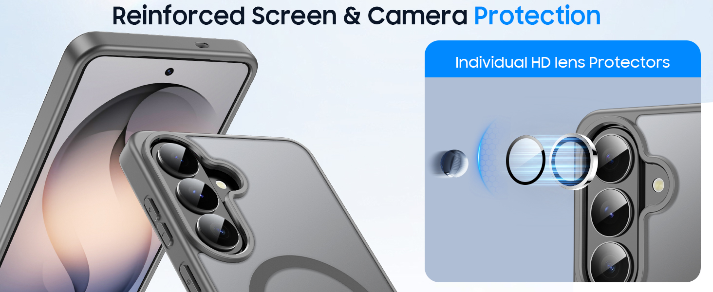 s26 plus case with camera lens protector