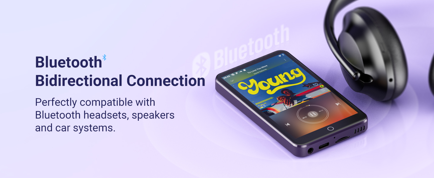 mp3 player with bluetooth and wifi
