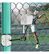 3-in-1 Magnetic Fence Mount with Shade for Mevo Start, Weatherproof Case with USB Fan Keep Mevo S...
