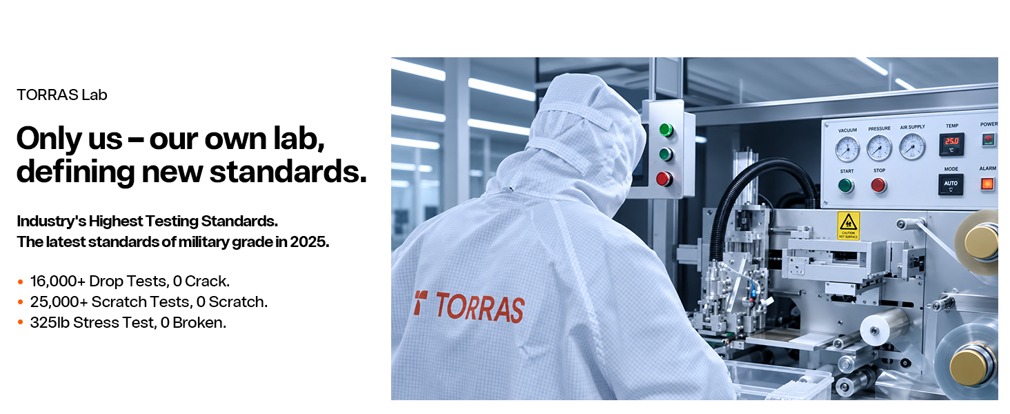Only us -our own lab,defining new standards.