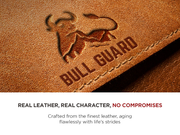 Real leather, real character, no compromises