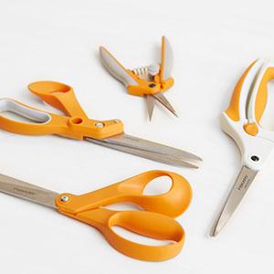 Fiskars The Original Orange Handled Scissors, 8 Inch, Orange