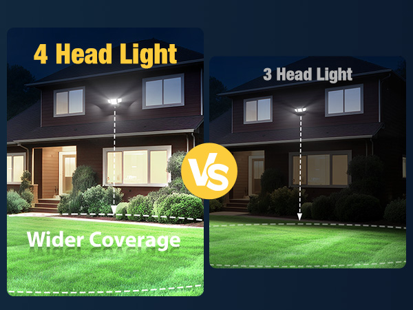 4 head lights