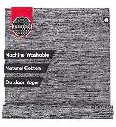 Manduka Shala Yoga Rug 71" - Outdoor Yoga & Meditation | Foldable & Machine Washable | Natural Co...