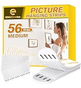 EMITEVER Picture Hanging Strips Heavy Duty, Damage Free Hanging Picture Hangers for Walls, Pictur...