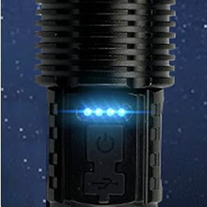 LED Rechargeable Flashlights High Lumens