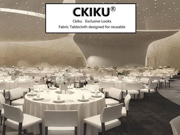 black round tablecloths