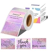 Joatuxul Thermal Labels, Compatible with T50M Pro/M110/M100/M220 Label Maker and Other 4x6 Therma...