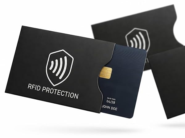 Pacific WT RFID blocking sleeves