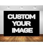 BELECO 7x5ft Fabric Custom Backdrop Image Customized Backdrop with Picture Logo Text Customize Yo...