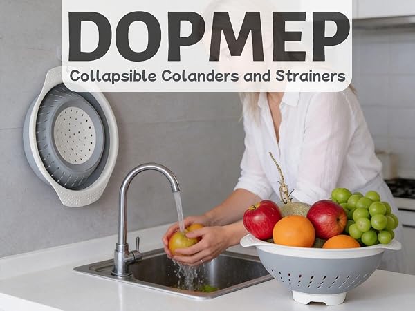 DOPMEP collapsible colander