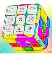Skywin Puzzle Cube Game Green + Pink - Flashing Cube Handheld Electronic Games Stem Toy - Fun Mem...