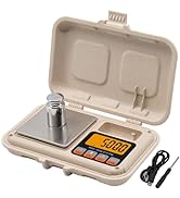 UNIWEIGH Gram Scale for Food,300g/0.01g Digital Weight Grams and Ounces,Mini Pocket Scale with LC...