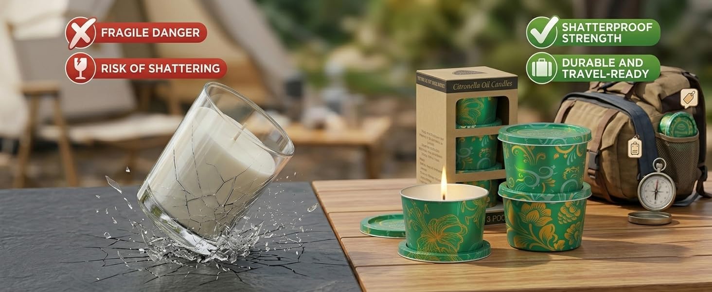 CITRONELLA LEMONGLASS CANDLE
