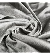 Amerthing Silver Fiber Stretchy Faraday Fabric Conductive EMF/RFID/EMI/RF Blocking Faraday Cloth ...