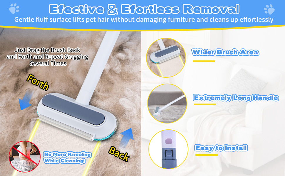 pet hair removal