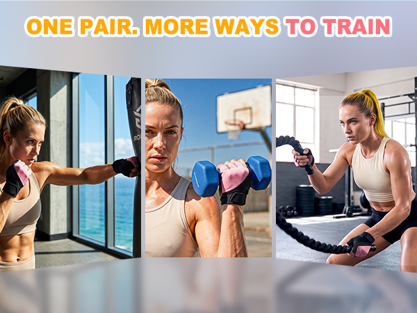 Women workout gloves for lifting and cross training